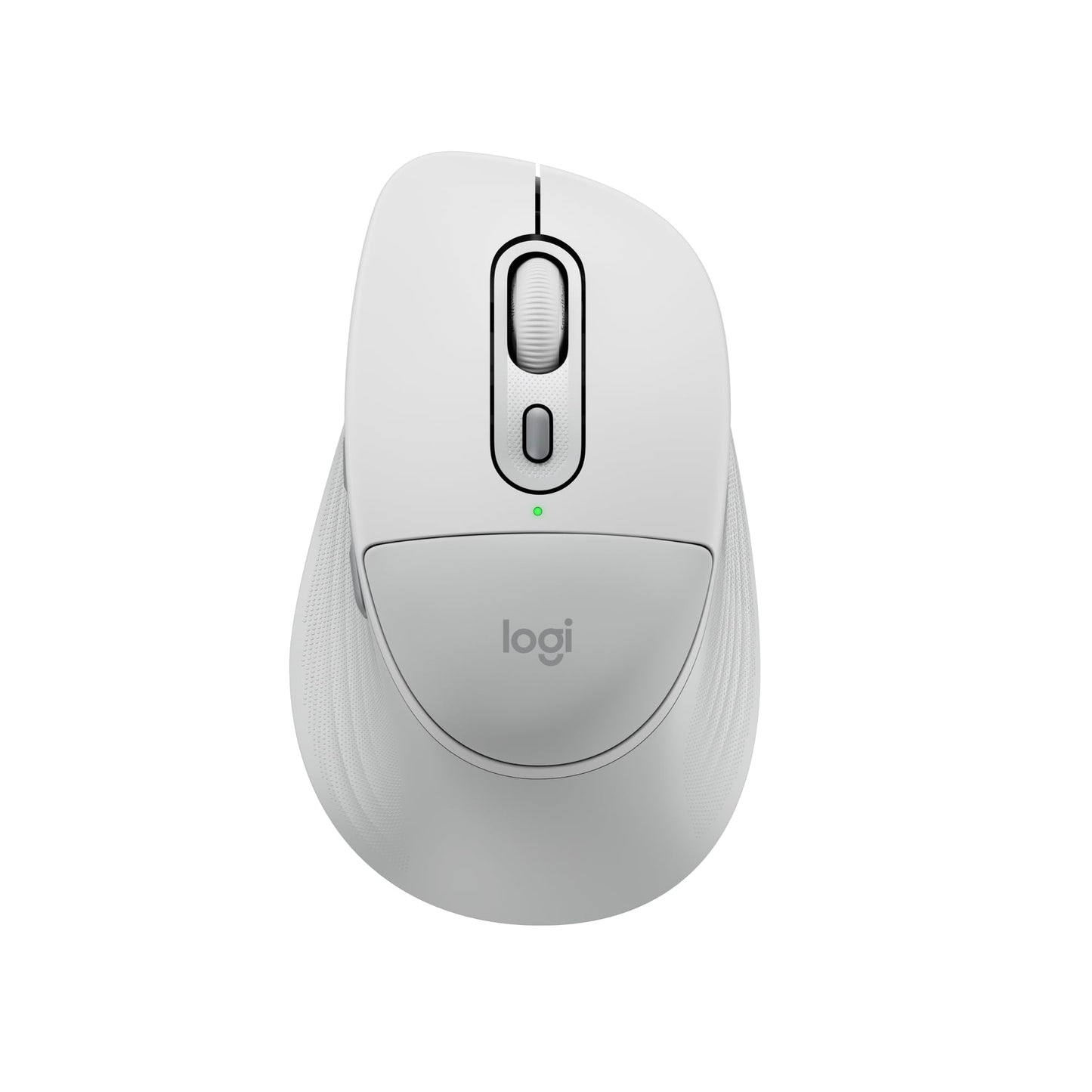 Logitech Signature Comfort Plus M850 L Wireless Mouse, Bluetooth Mouse with Palm Cushion, Silent Clicks, 24 Month Battery, Customizable Buttons, for Windows, Mac, iPad - White - 910-007716