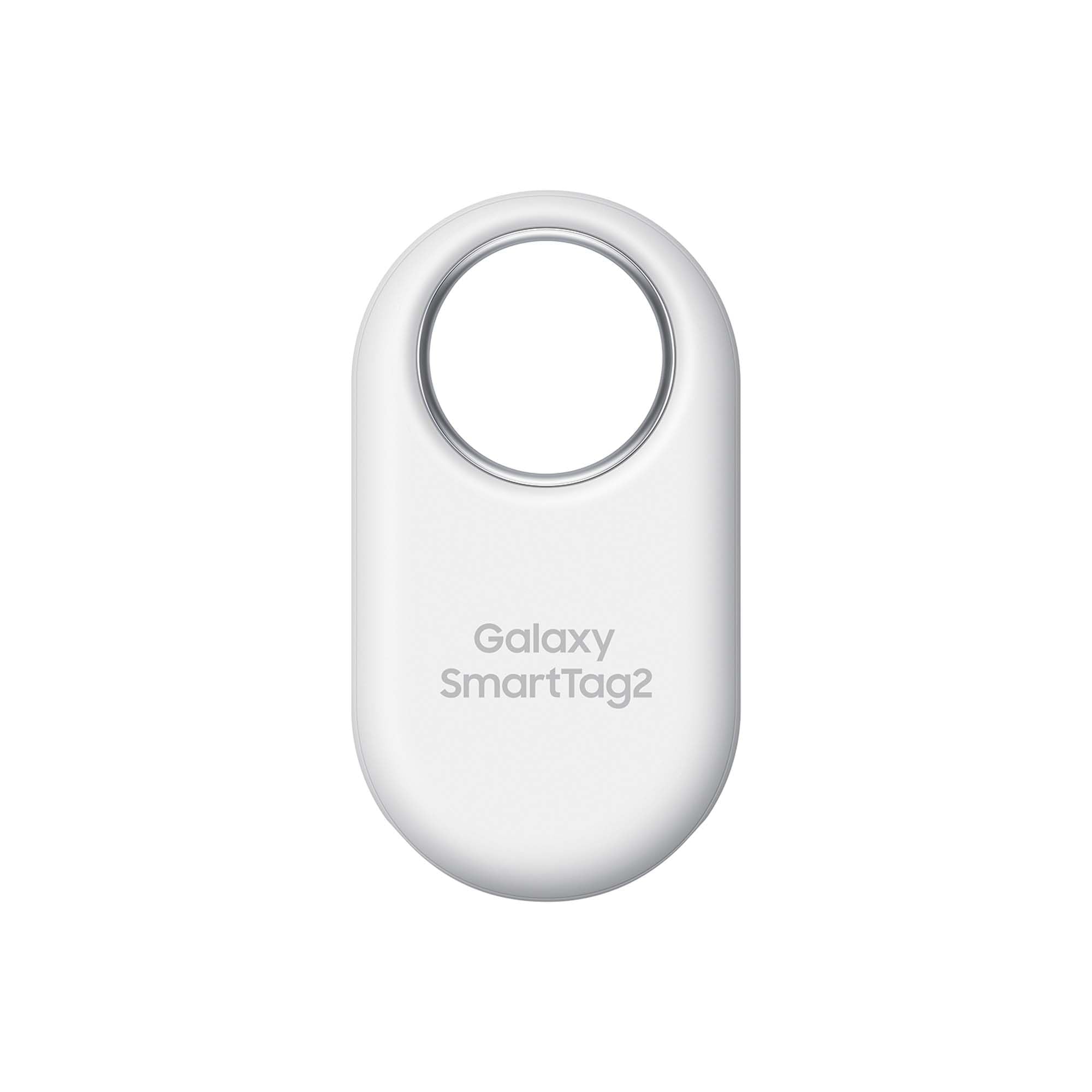 Samsung Galaxy SmartTag2 Bluetooth Tracker, Compass View, Nearby Search, Up to 500 Days Running Time, Waterproof, White (Pack of 1) - EI-T5600BWEGEU