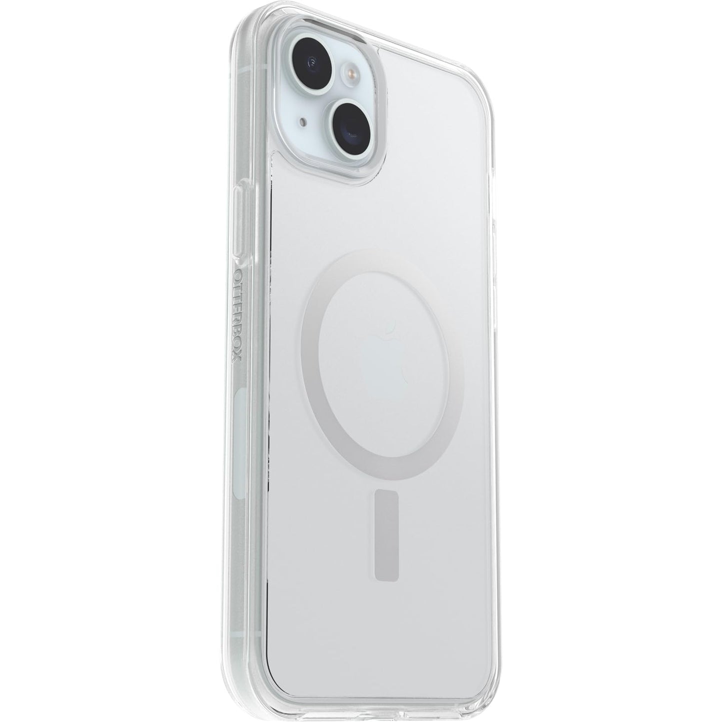 OtterBox Symmetry Clear for MagSafe Transparent Case for iPhone 15 Plus/iPhone 14 Plus Shockproof Drop Proof Protective Case 3X Military Grade Tested Transparent - 77-93053