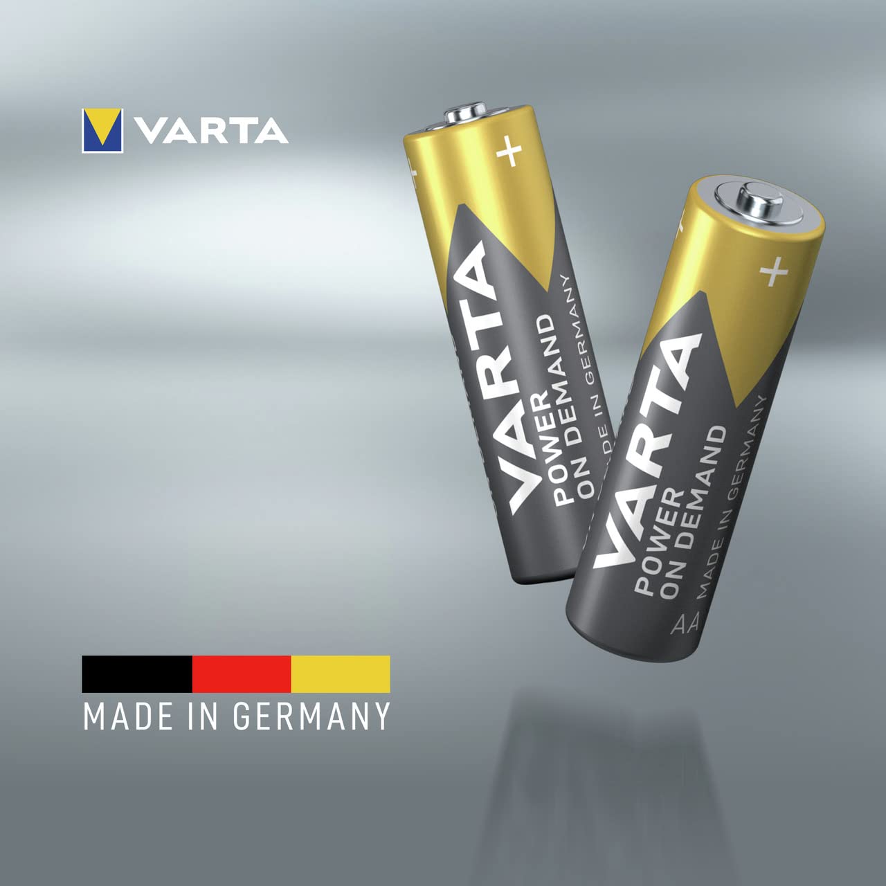 VARTA batteries mixed pack of 80 pieces, AA 40 pieces + AAA 40 pieces, power on demand, alkaline, storage pack in environmentally friendly packaging, powerful - 4.0085E+12