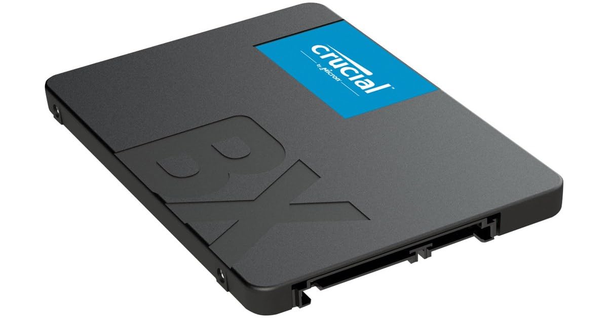 Crucial - Internal SSD - BX500 - 500 GB - 2.5 Inches (ct500bx500sd1) - CT500BX500SSD1