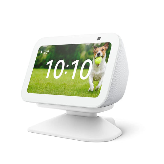 Adjustable Stand with USB-C Charging Port for Echo Show 5 (3rd Gen) | White - 53-031019