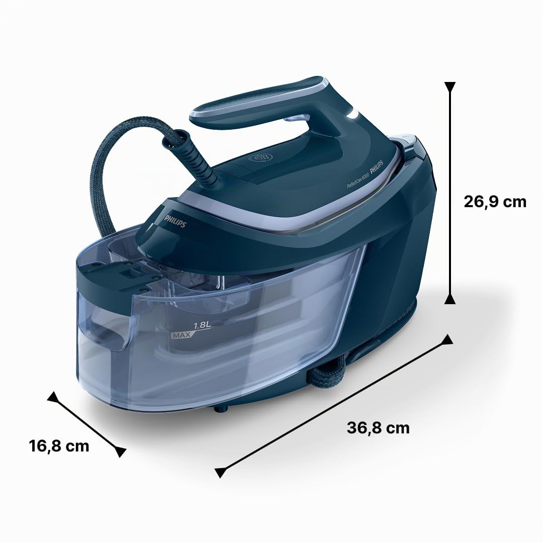Philips Steam Iron Station 6000 Series, Blue, 2400W - PSG6023/20