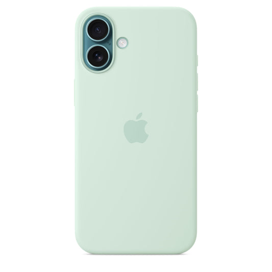 Apple iPhone 16 Plus Silicone Case with MagSafe - Aquamarine  - MDGU4ZM/A
