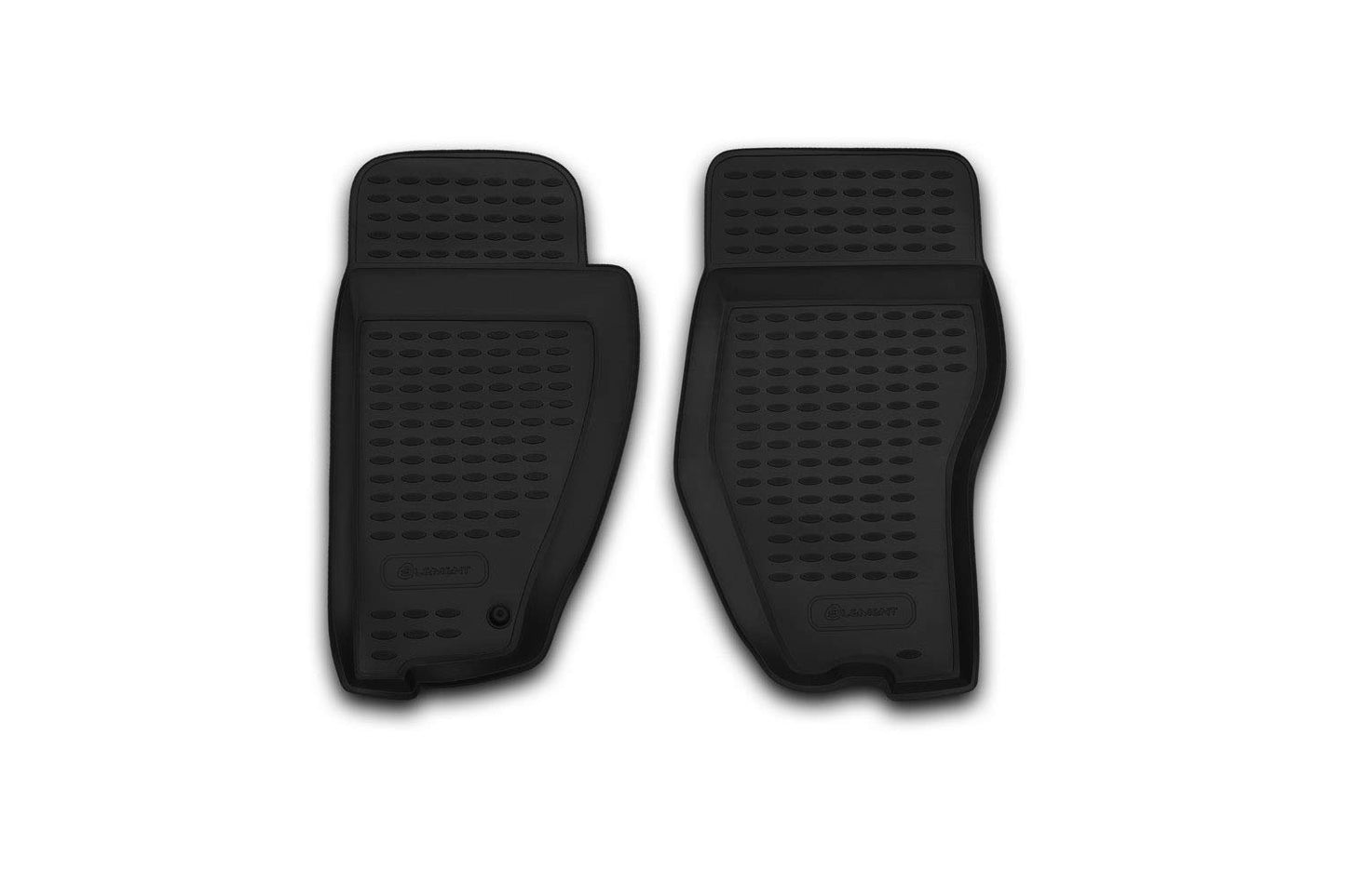 Element 3D rubber floor mats suitable for Dodge Nitro | 2007-2012 | In front! | 100% custom-fit all-weather floor mats made of TPE, high edge, waterproof, non-slip, odorless - DODGE