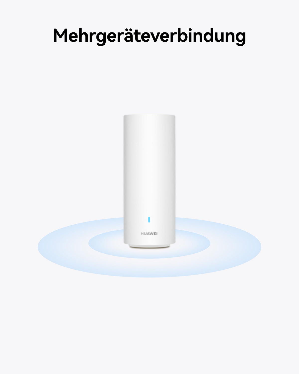 HUAWEI WiFi Mesh 3+ Router, Dual-Band Wi-Fi 6 AX3000, White, 1 Pack - NVWA-AX30-21