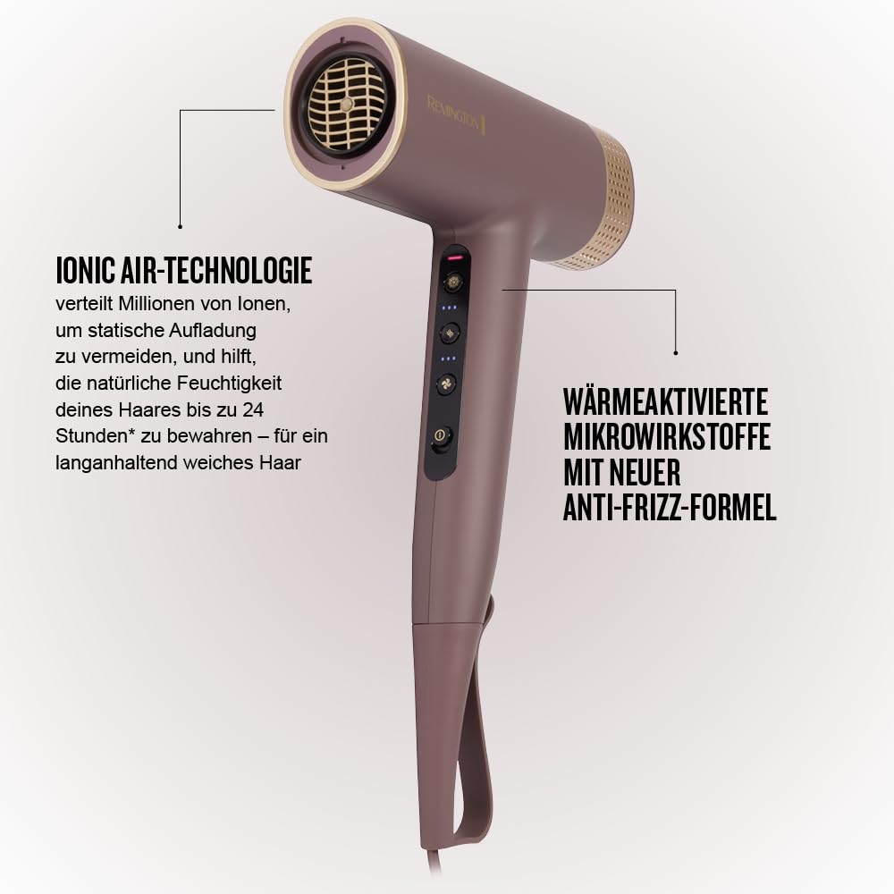 Remington AIRvive Hair Dryer, Brushless Digital Motor 110,000 RPM - EC8930