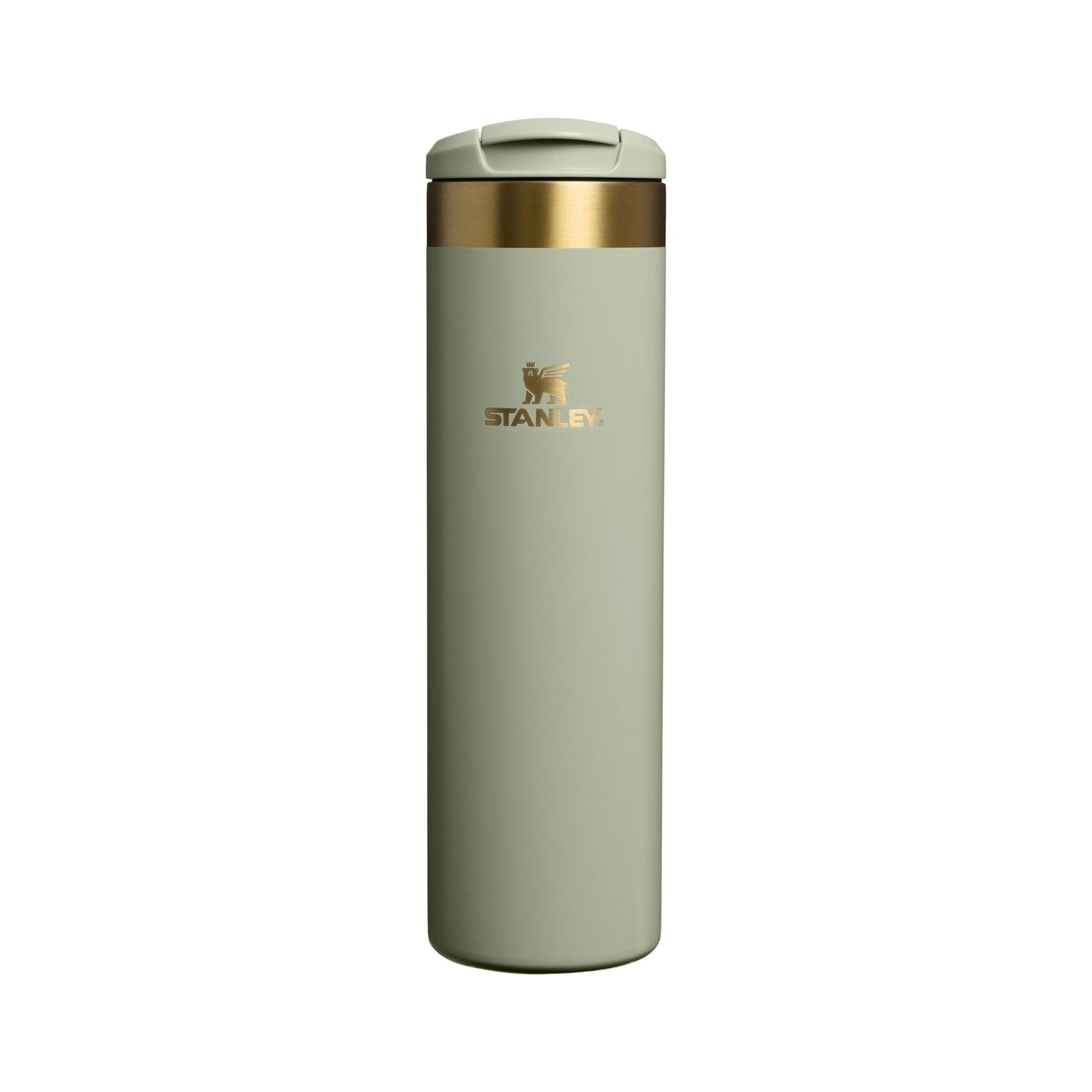Stanley 1913 Aerolight Transit Thermo Mug 0.6L - Keeps Hot for 8 Hours - Dishwasher Safe - Coffee Mug To Go Leak-Proof - Compatible with Common Car Drink Holders - Juniper - 10-10789-195