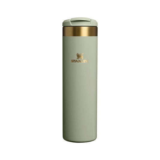 Stanley 1913 Aerolight Transit Cană Termo 0.6L - Menține Fierbinte Timp de 8 Ore - Se Poate Spăla în Mașina de Spălat Vase - Cană de Cafea pentru Călătorii Anti-Scurgere - Compatibilă cu Suporturile Auto Standard pentru Băuturi - Juniper - 10-10789-195