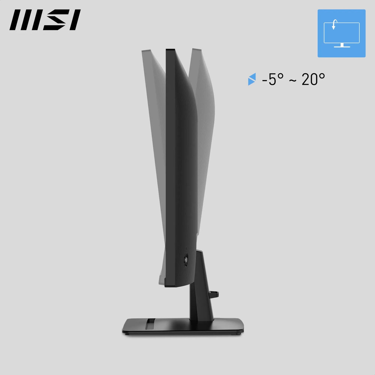 MSI PRO MP275QA E14 – 27″ WQHD IPS, 144 Hz, 1 ms, HDR & Adaptive-Sync. Cu Eye Care, difuzoare integrate, HDMI 2.0b, DP 1.2a, design fără margini, înclinat și compatibil VESA, de culoare neagră. - 4711377397247