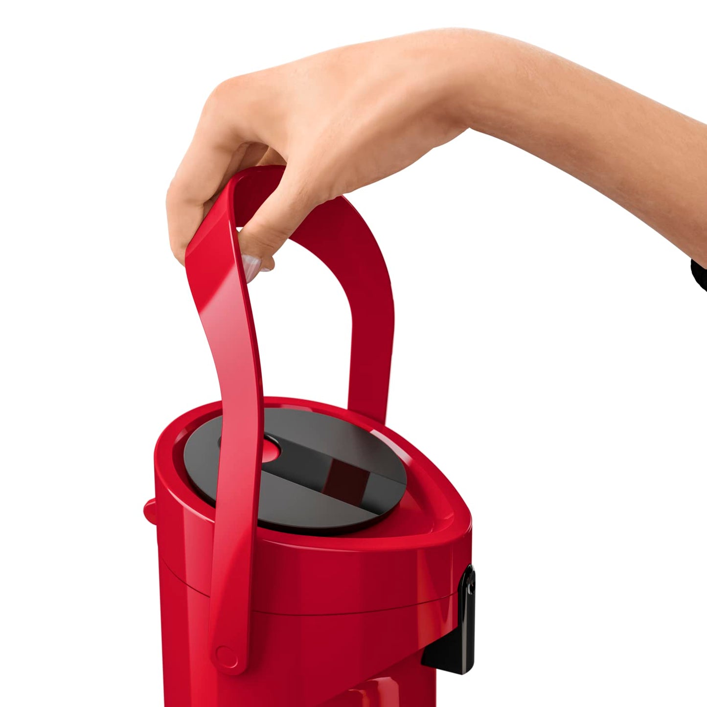 Emsa Ponza pump vacuum jug, thermos bottle, 1.9l capacity