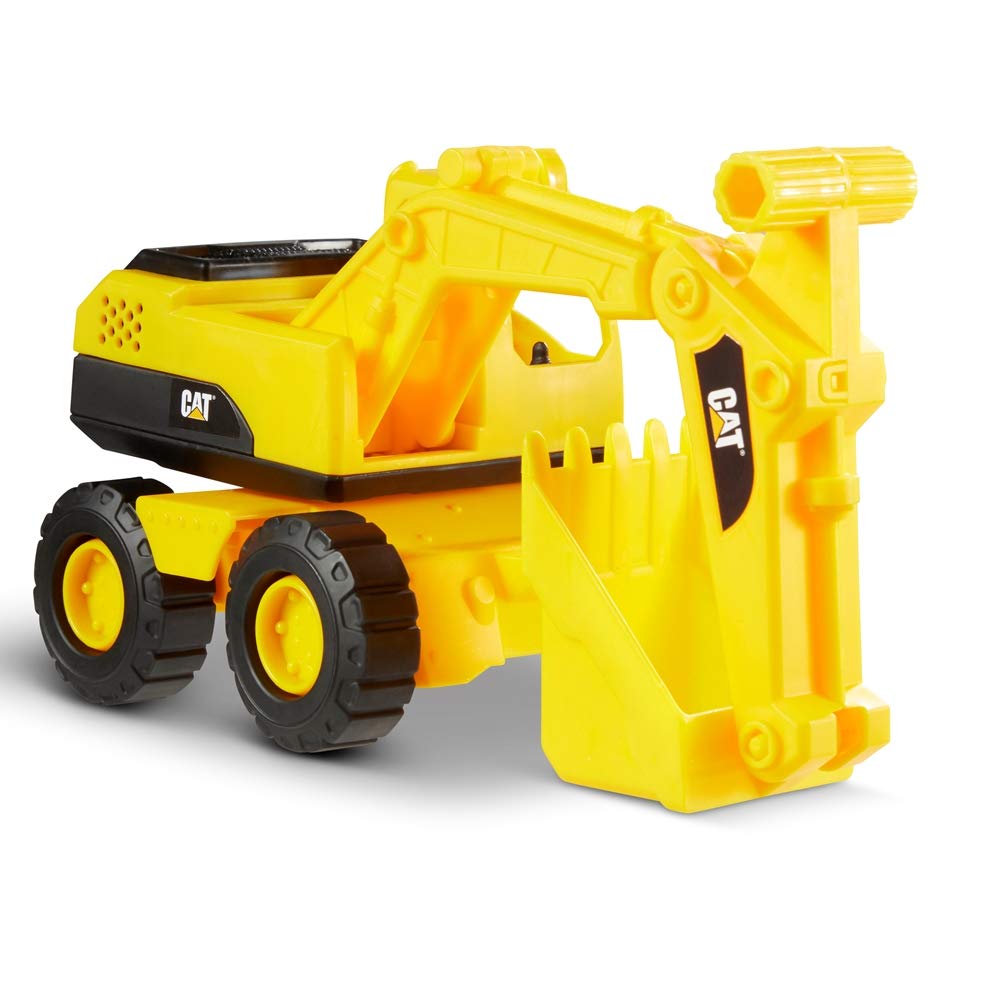 CatToysOfficial Construction Vehicles for Kids aged 2 and up | Dump Truck, Wheel Loader, Excavator Toys | Movable Parts | Reliable Quality | Toy Cars & Gifts for ages 3 and up - 82360