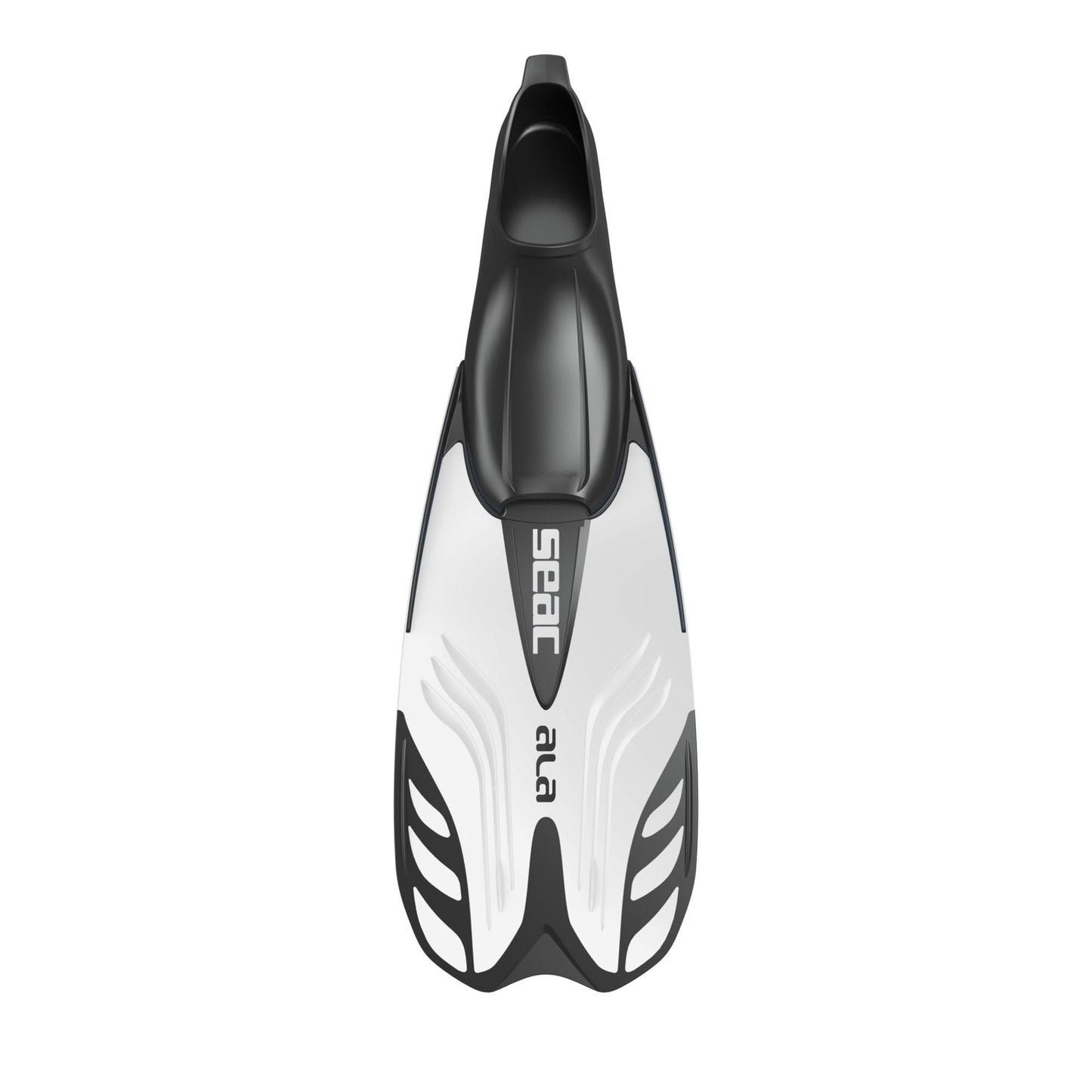 Seac ALA, fins with closed foot section, ideal for snorkeling and swimming, WHITE, 44/45 - 0710033120491A