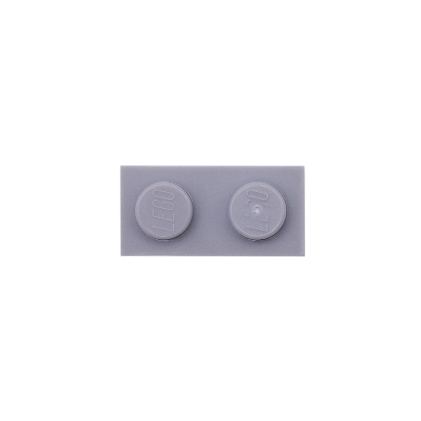 Lego City Classic Basic Plate 1x2 studs in light gray - 100 pieces - Perfect for creative building projects and expansions - 3023