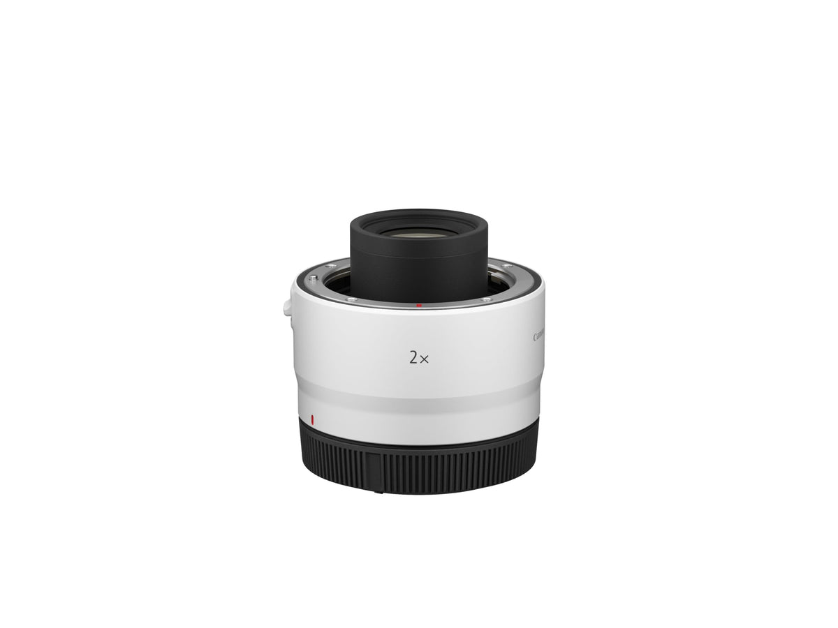 Canon Obiectiv Extender RF 2X - pentru obiective Canon RF (extindere a distanței focale de 2 ori, design optimizat al lentilelor pentru montura RF), gri deschis