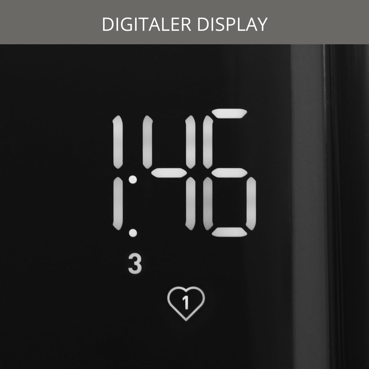 Krups KH641810 Smart'n Light Toaster, toaster cu două felii, display digital, 7 niveluri de rumenire, sertar pentru firimituri detașabil, cronometru, dispozitiv de ridicare, negru