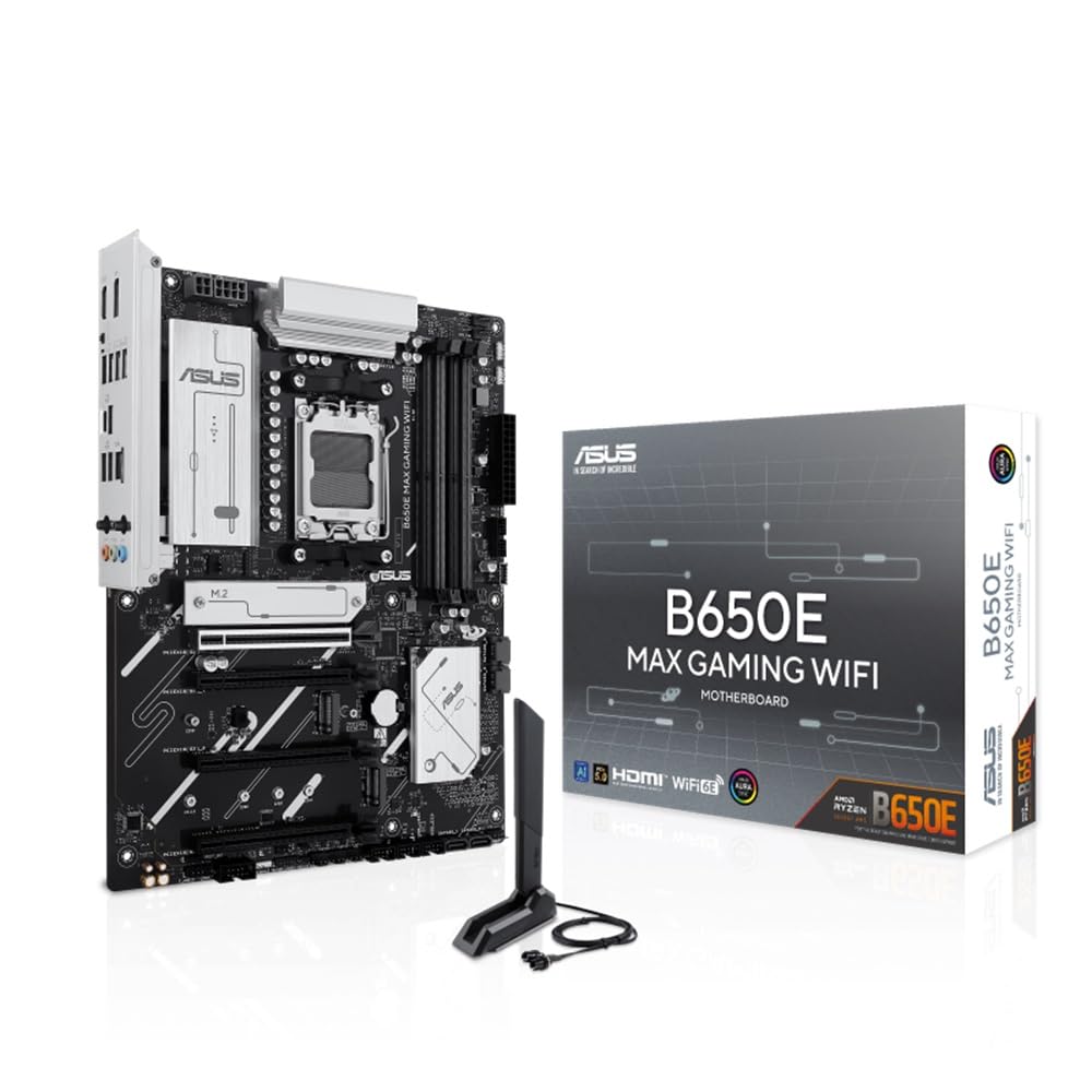 ASUS B650E MAX Gaming WiFi motherboard socket AMD AM5 - 90MB1LD0-M0EAY0