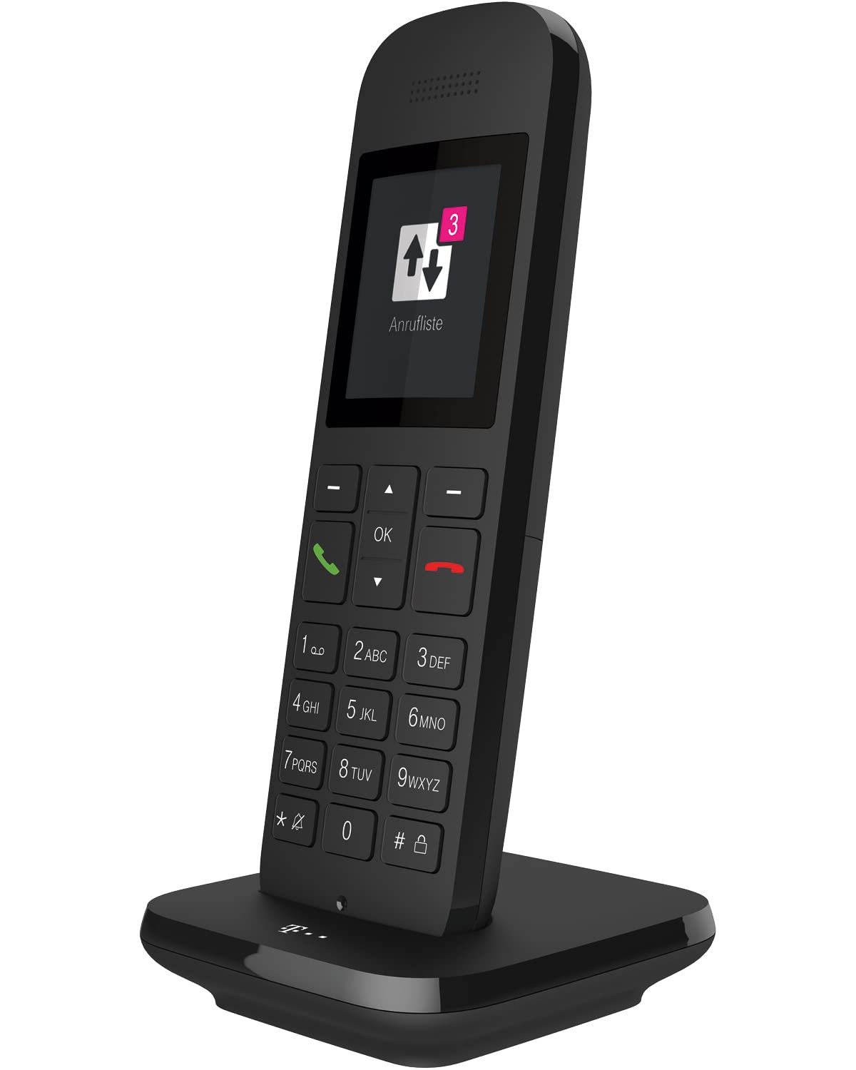 Telekom cordless landline telephone Speedphone 12 with color display I HD Voice for full sound including hands-free calling | DECT telephone for Telekom router Speedport Smart & Pro I low-radiation IP telephone - 40844150