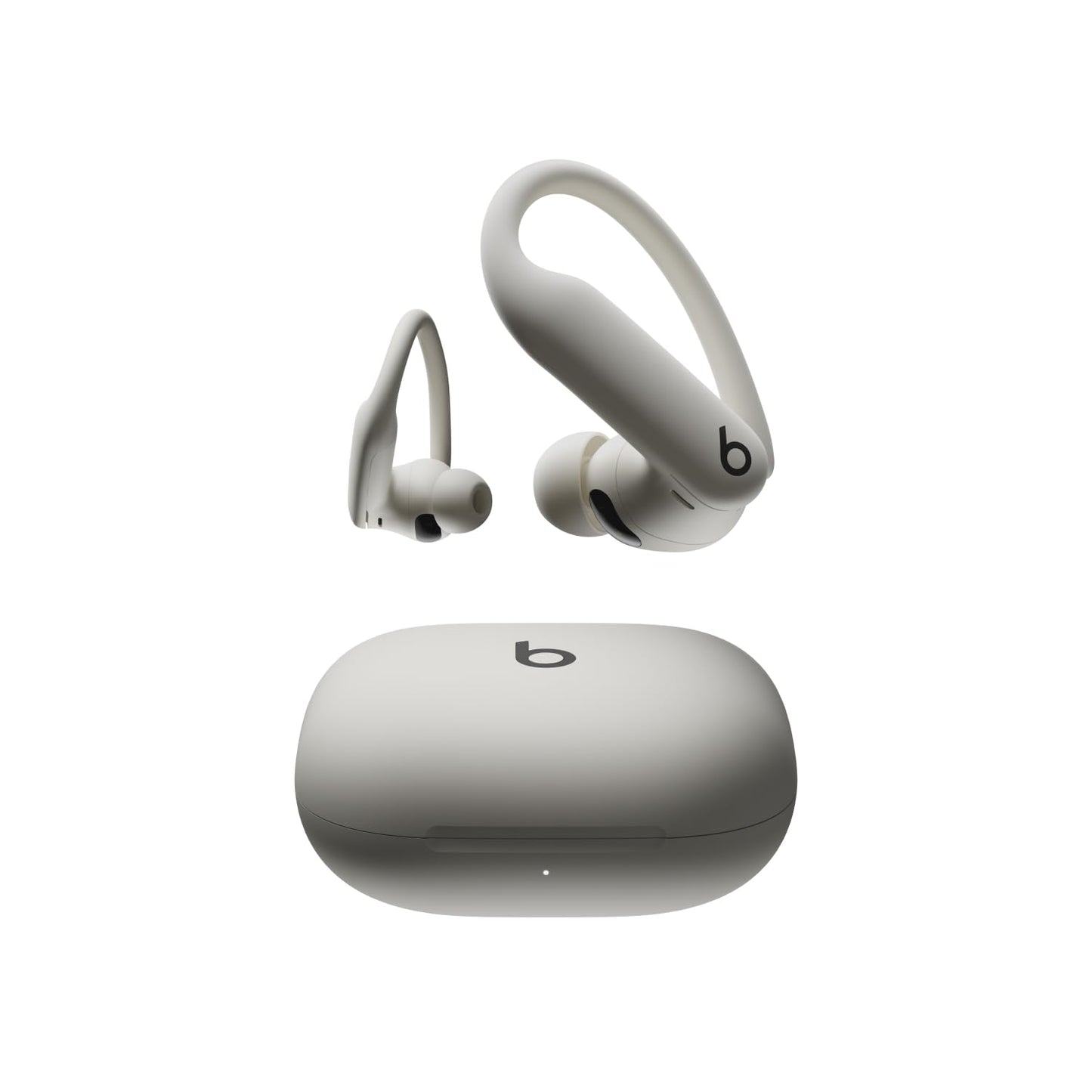 Beats Powerbeats Pro 2 wireless in-ear headphones with Bluetooth - active noise cancellation, heart rate measurement, IPX4, up to 45H with charging case, compatible with Apple & Android - Quicksand - MX733ZM/A