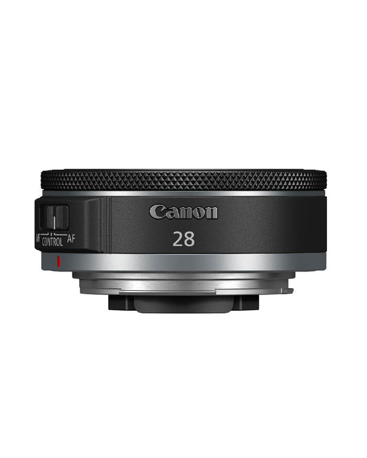 Canon RF Obiectiv 28mm F2.8 STM – Obiectiv cu focala fixă de tip wide-angle pentru format full-frame, compact pentru peisaje, călătorii și street photography | Compatibil cu sistemul EOS R