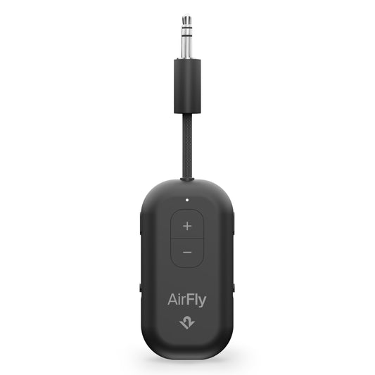 AirFly Pro 2 Connect your Bluetooth headphones to any headphone jack, e.g. B. on airplanes, treadmills or game consoles to listen wirelessly anywhere. - TS-2511