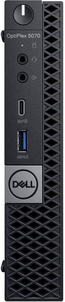 Dell Optiplex 5070 Mini Desktop Computer, Intel Core i5-8500, 8GB RAM, 256GB SSD, WiFi, Bluetooth, US QWERTY Keyboard, Windows 11 Pro (Renewed)