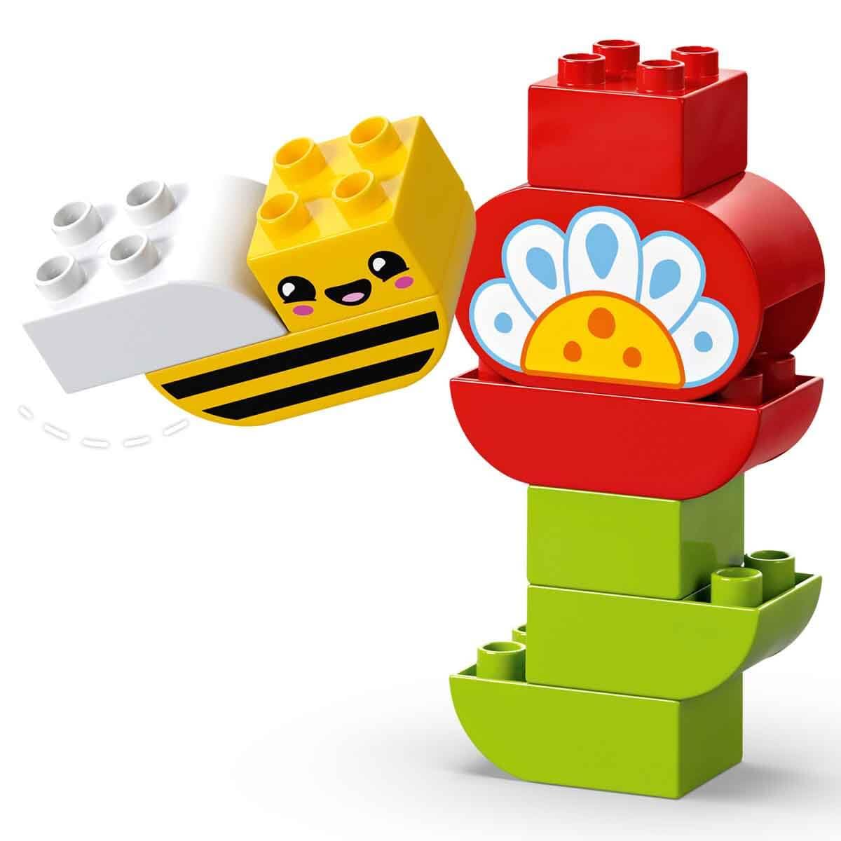LEGO DUPLO Town Creative Flower Garden - Motor skills toy for children aged 2 and up - Montessori toy - Learning toy for preschool children - Garden game for toddlers - Gift idea 10444