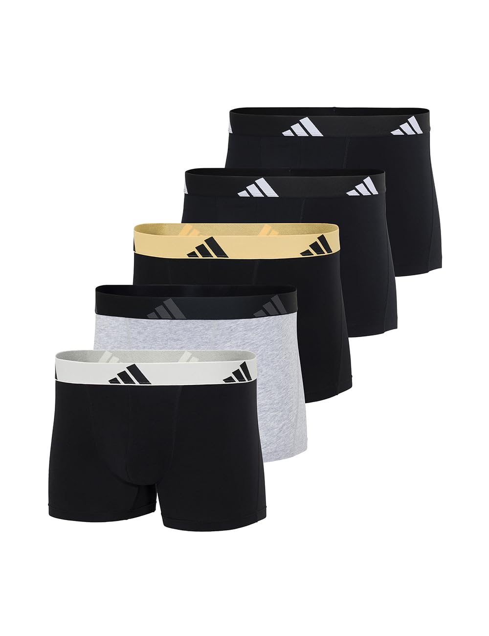adidas Trunk (5PK) - Active Flex Cotton - Comfortable underwear - 4AM019