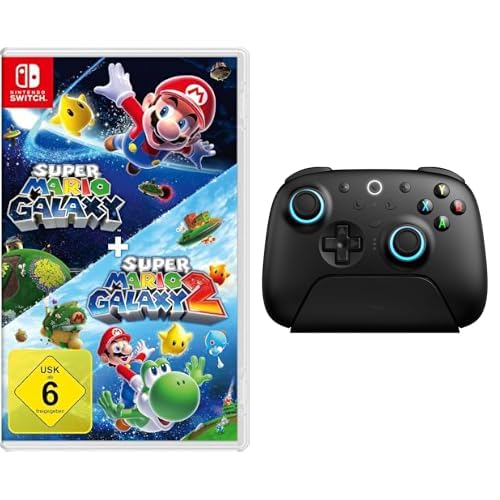 Super Mario Galaxy + Super Mario Galaxy 2 + 8Bitdo Ultimate 2 Wireless Controller for Windows & Android with TMR Joysticks