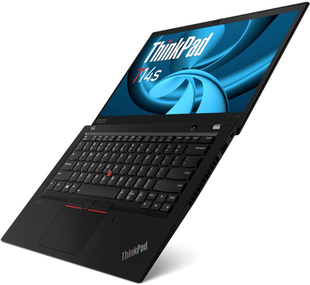Lenovo ThinkPad T14s Gen 1 Business Laptop, 14 inch FHD (1920x1080), Intel Core i5-10310U, 16GB RAM, 256GB SSD, QWERTY keyboard, Windows 11 Pro (refurbished)