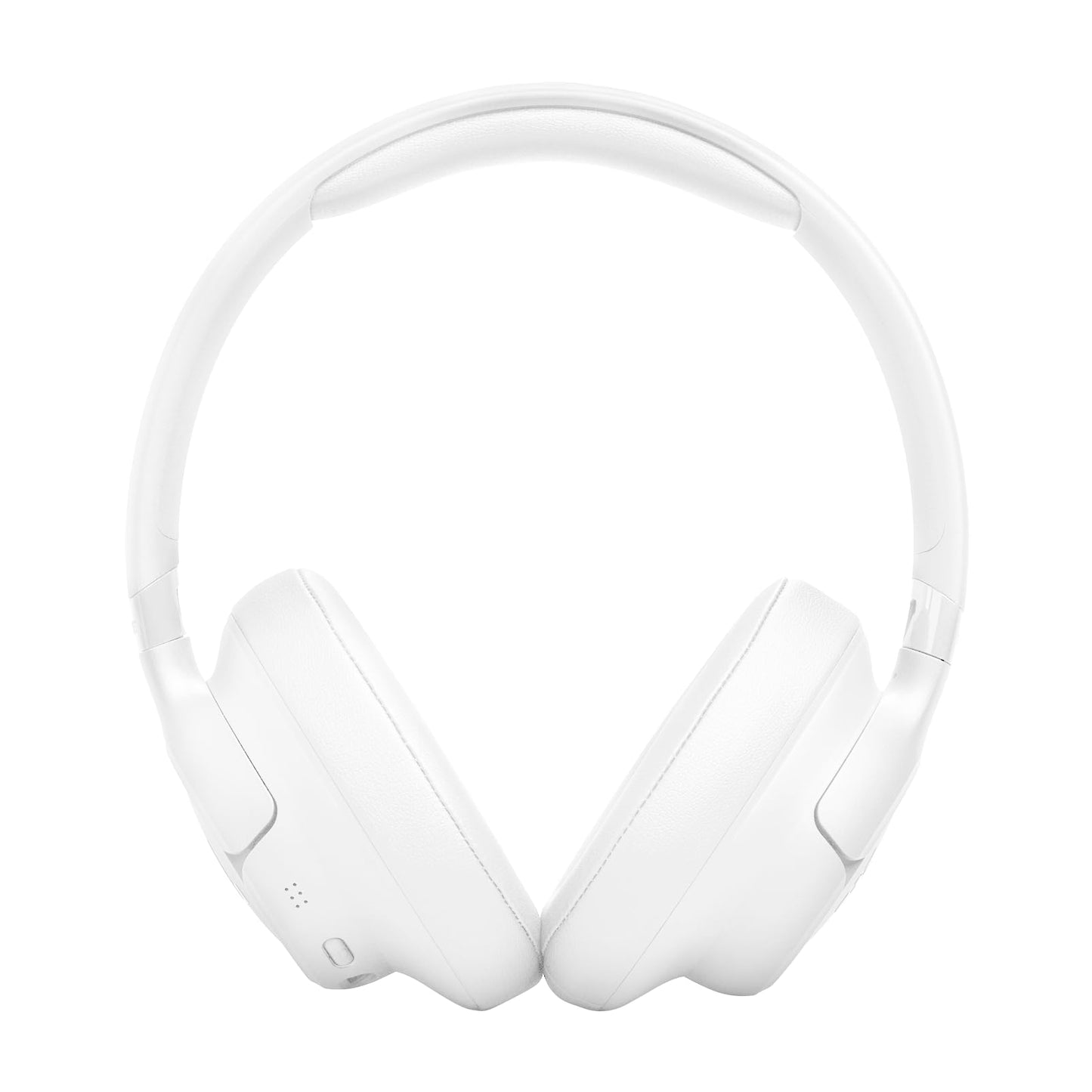 JBL Tune 730 BT Wireless Over-Ear Headphones with JBL Pure Bass Sound, Up to 76 hours of music playback, Bluetooth 6.0, lightweight, foldable design, Google Fast Pair, Microsoft Swift Pair, White - JBLT730BTWHT