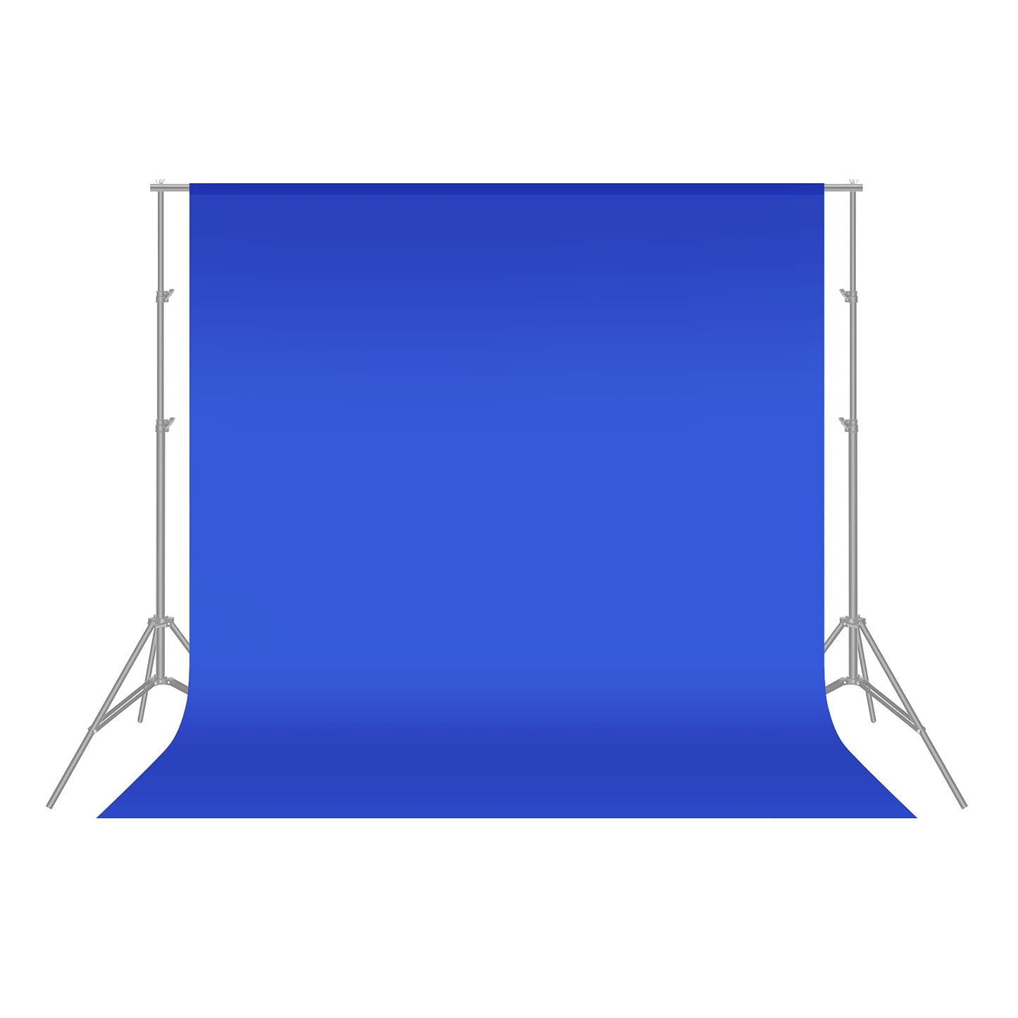 NEEWER 6x9ft/1.8x2.8m Photo Studio 100% Pure Polyester Foldable Backdrop Background for Photography, Video and TV (Backdrop Only) - Blue - BD-0609