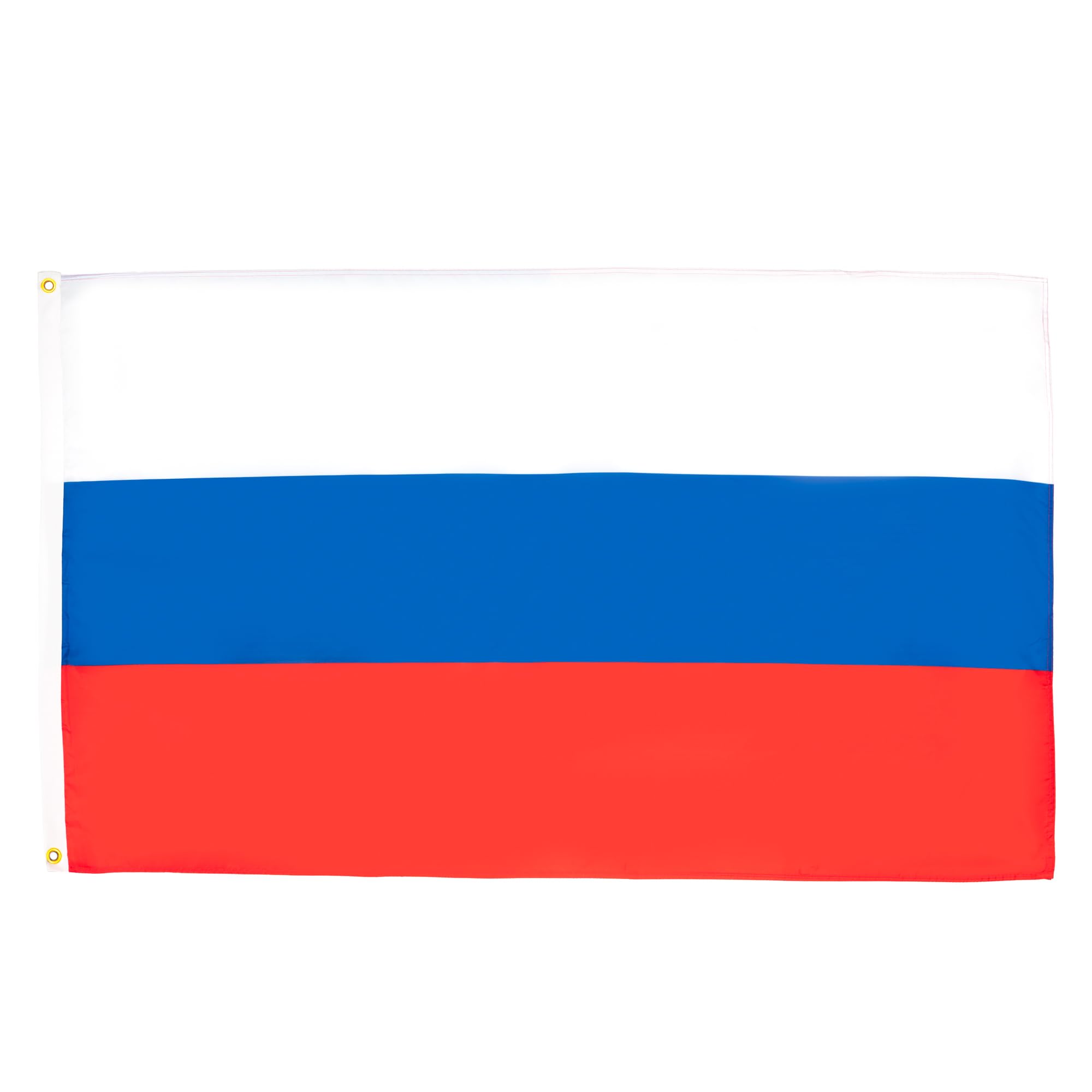 AZ FLAG - Russia Flag - 250x150 cm - Large Russian Flag 100% Polyester with Brass Eyelets - 300g - K_173