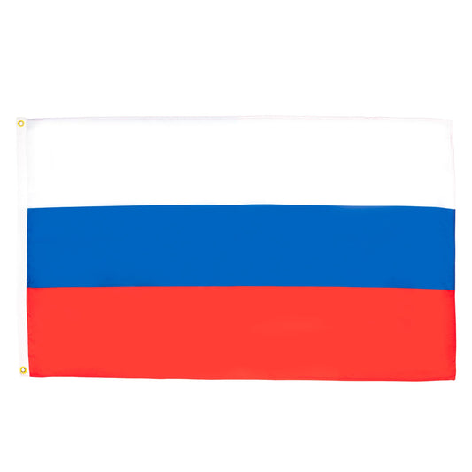 AZ FLAG - Russia Flag - 250x150 cm - Large Russian Flag 100% Polyester with Brass Eyelets - 300g - K_173