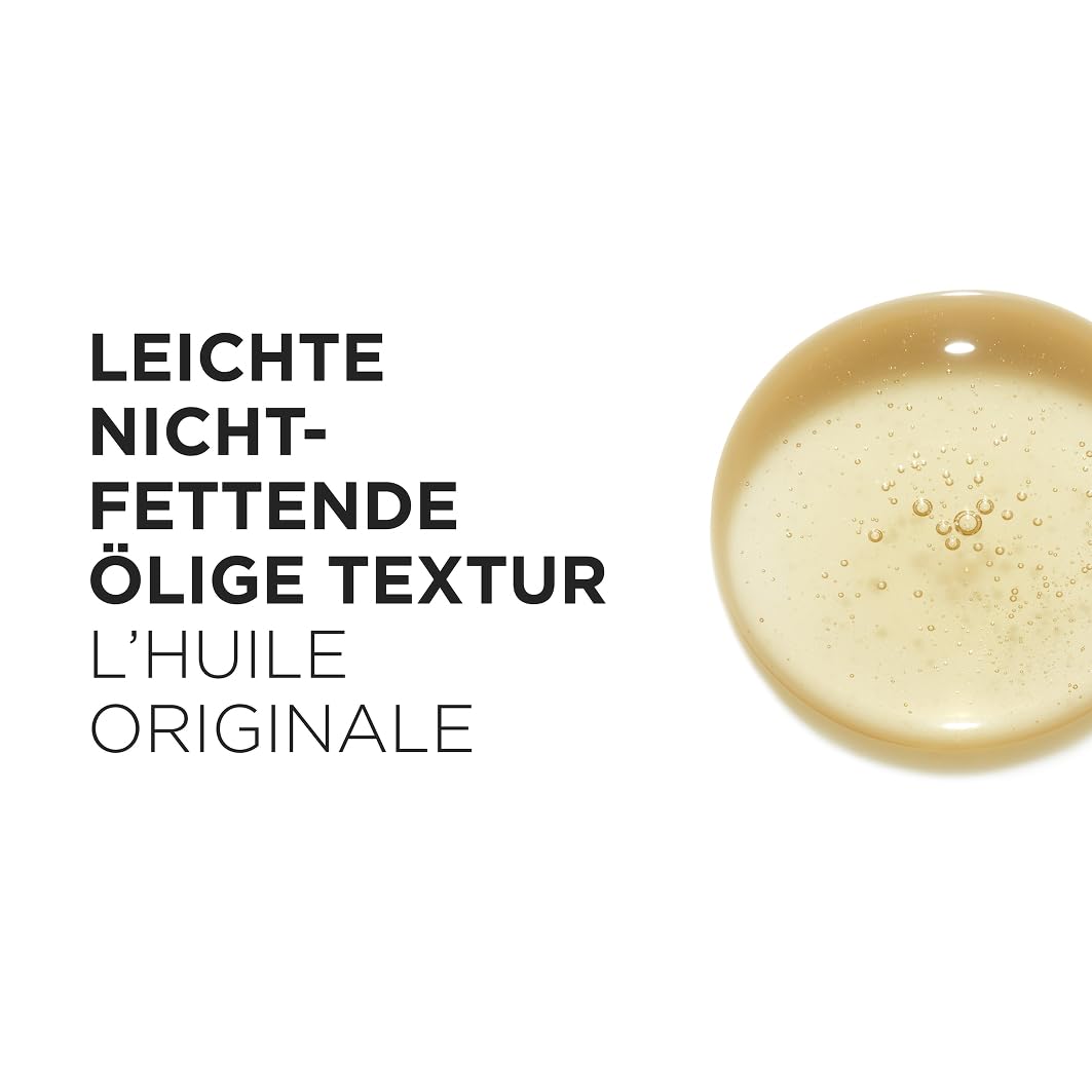 Kérastase Huile Originale Elixir Ultime, hair oil for dry hair, nourishing and protective for more shine without weighing it down, heat protection and anti-frizz, refill pack, 75 ml - E4167000