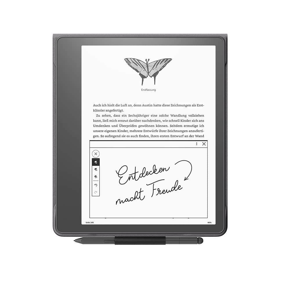 Amazon Kindle Scribe Flip Case with Magnetic Attachment | Slim protective case | Premium leather - 53-100077
