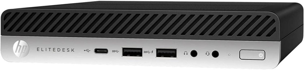 HP EliteDesk 800 G4 PC Mini Computer Intel i5-8400T RAM 16GB DDR4 SSD 240GB Windows 11 Professional (Generalüberholt)
