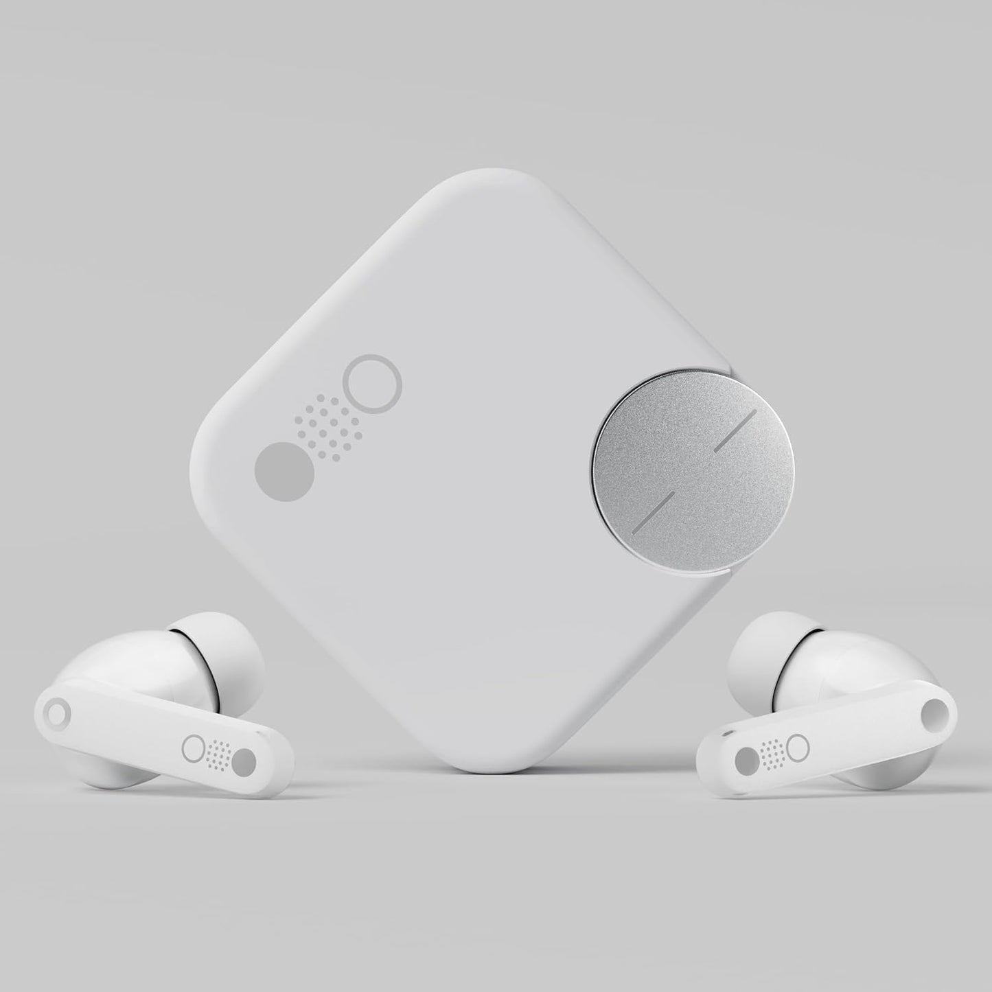 CMF by Nothing Buds Pro 2 - Wireless Earbuds with HiFi Sound, 50 dB Intelligent Active Noise Cancellation, 6 HD Microphones and Spatial Audio Effect, 2025 - Light Gray - B187