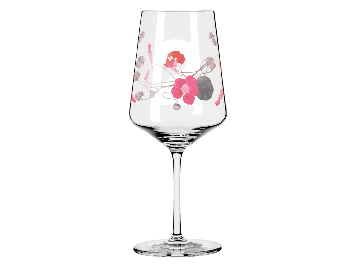 RITZENHOFF 3461002 aperitif glass 500 ml - set of 2 - series Sommersonett No. 2, 2 pieces with flower motif - Made in Germany