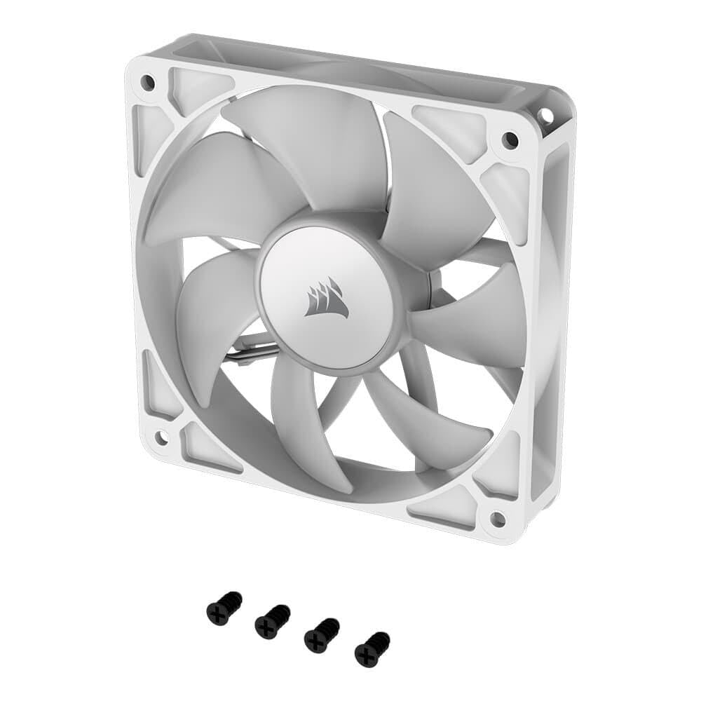 Corsair RS120 120mm ARGB Fan Pack of 3 - White - CO-9050185-WW