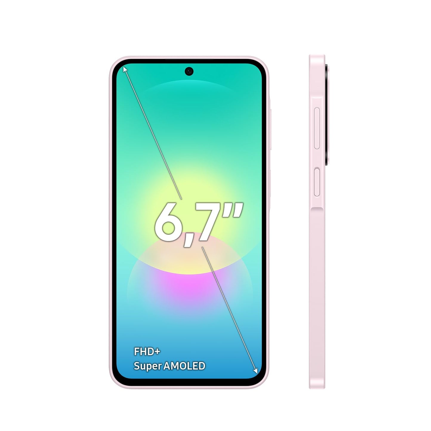 Samsung Galaxy A27 5G smartphone with AI functions, mobile phone, light pink 256GB - SM-A276BLICEUB