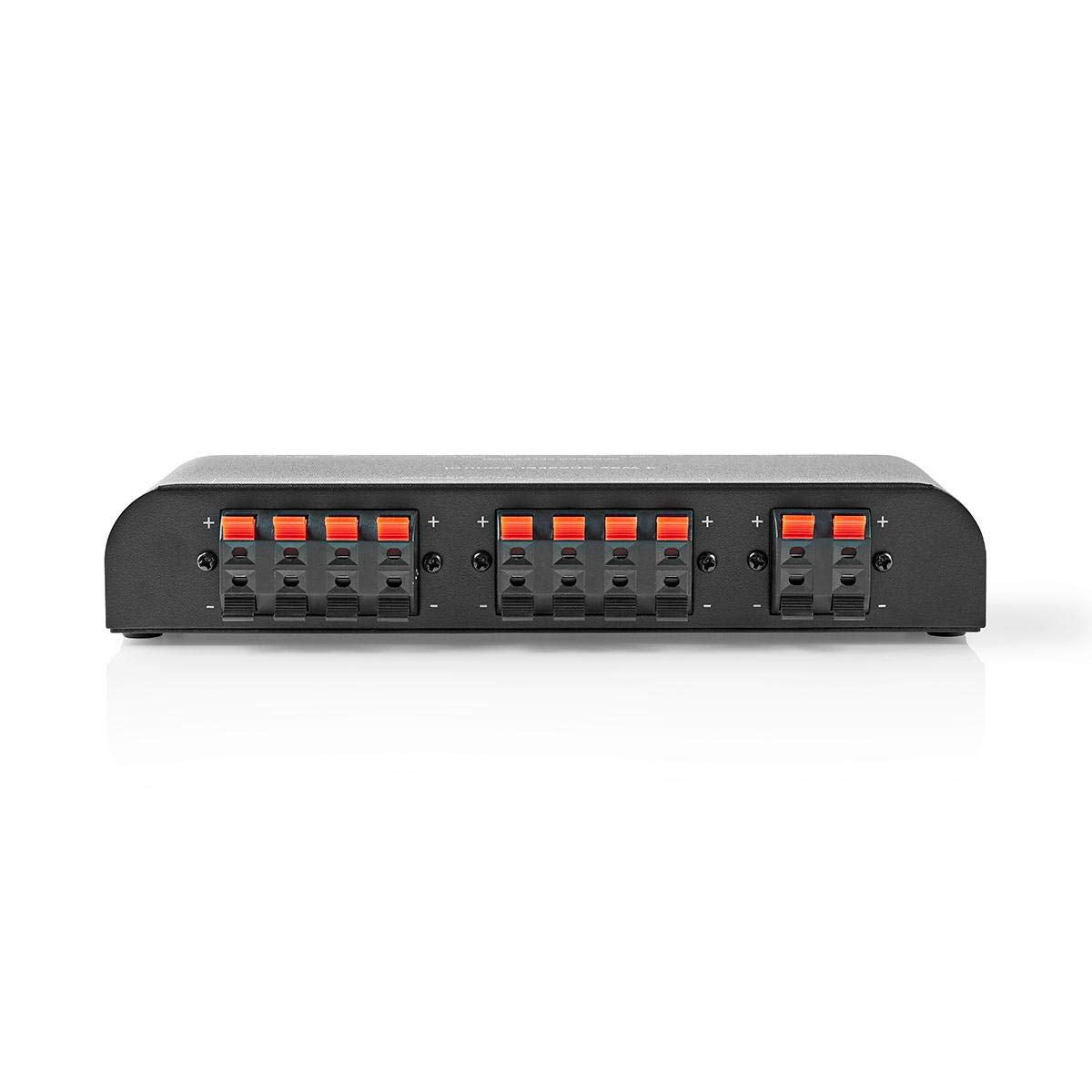 Nedis - Unități de control pentru difuzoare - 4 căi - Terminal de conectare - Negru - ASWI2604BK