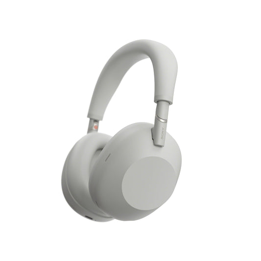 Sony WH-1000XM6 Wireless Noise Canceling Headphones, Signature Hi-Res Sound, Bluetooth Headphones, Comfort, Foldable Design, Magnetic Carrying Case, 30 Hour Battery NC On, iOS & Android - Silver - WH1000XM6S.CE7