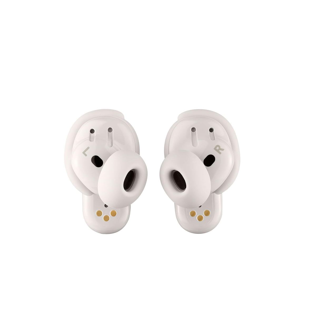 Bose QuietComfort Ultra Bluetooth Earbuds (2nd Gen), Wireless Noise Canceling Earbuds, Up to 6 Hours Battery Life, IPX4 Rating, 360 Degree Sound, Deep Bass, Smoke White - 896637-0020