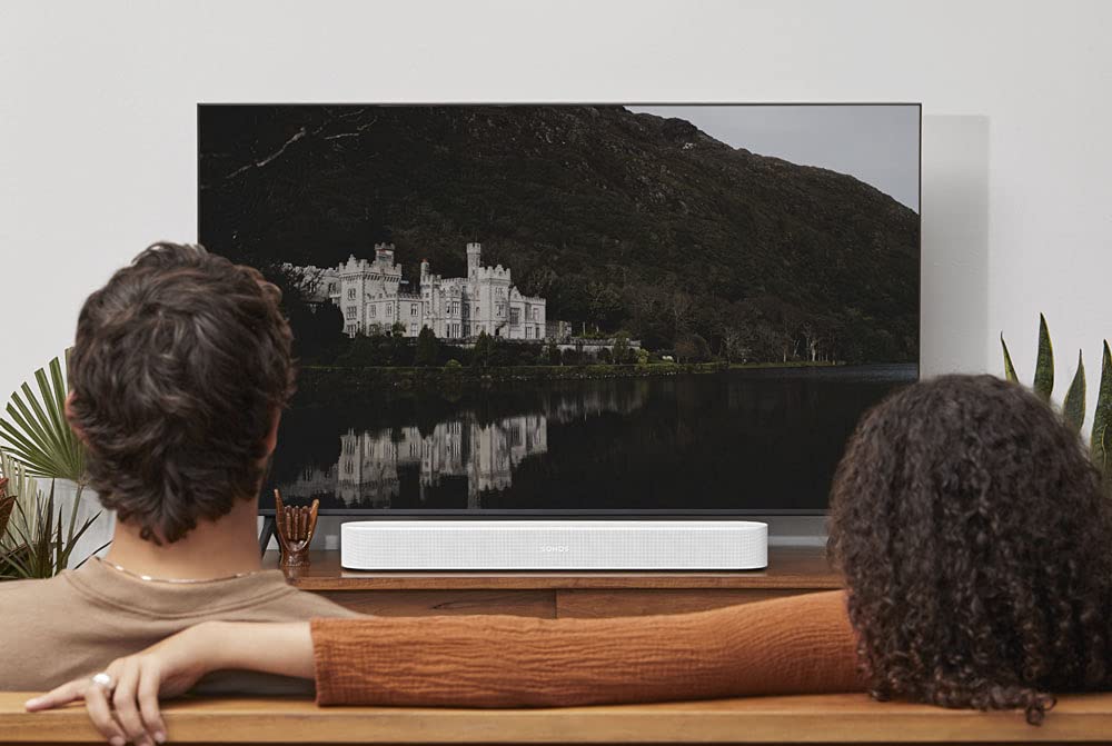 Sonos Beam (Gen 2). The smart soundbar for TV, music, and more (White) - BEAM2EU1