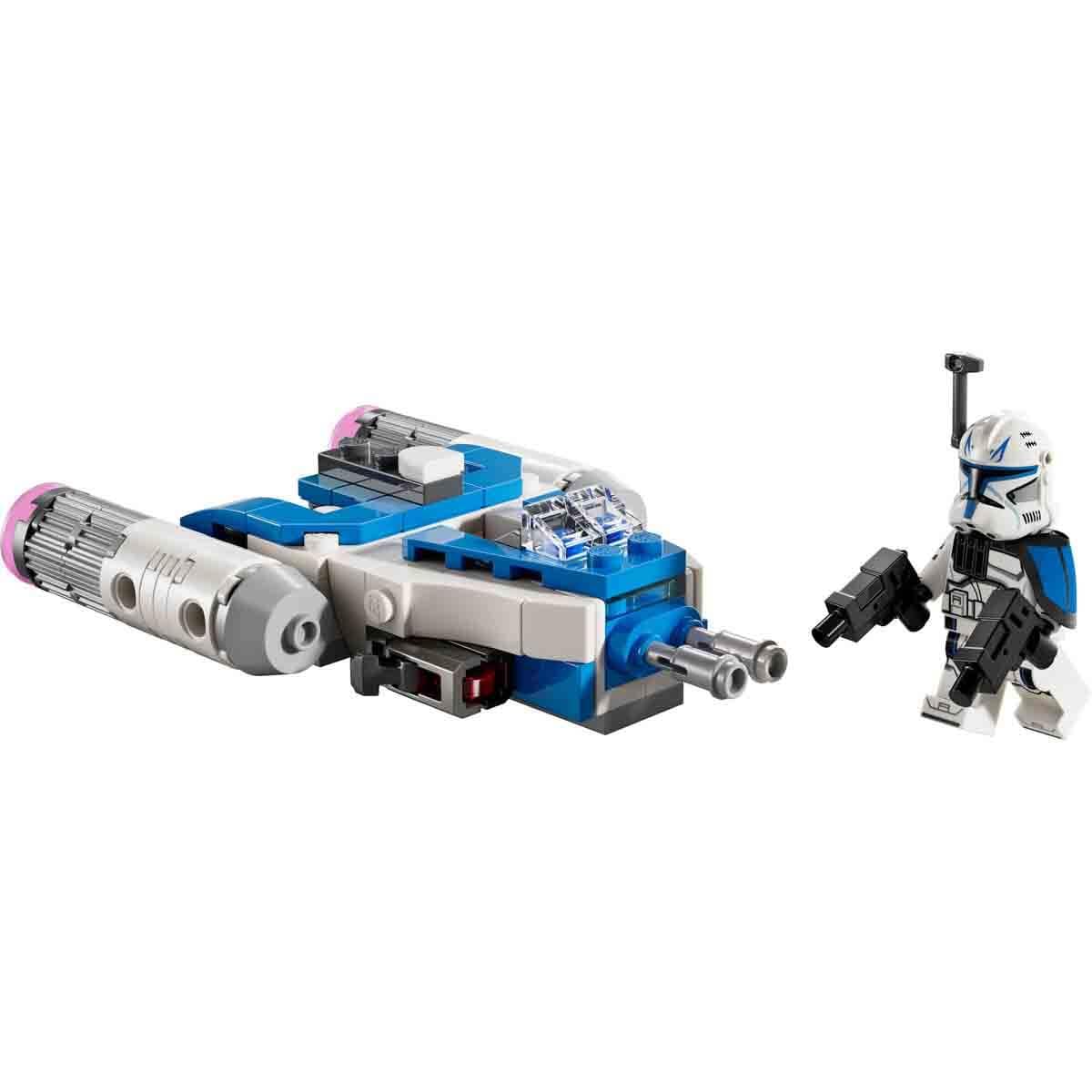 LEGO Star Wars Captain Rex Y-Wing Microfighter, buildable toy starship bricks to collect, gift idea for boys and girls aged 6 and up 75391