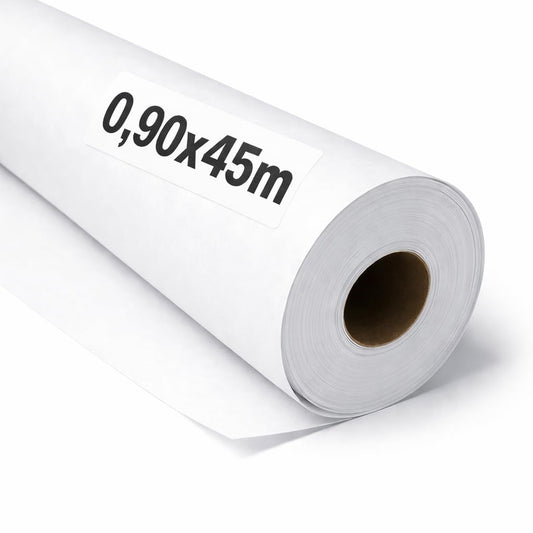 OFITURIA Kraft Paper White - Roll 0.90 × 45 m - 3 Rolls - Packaging Paper and Wrapping Paper - Craft Paper for DIY, Decoration and Sewing Patterns - Tear-Resistant and Easy to Cut - COM620-parent2