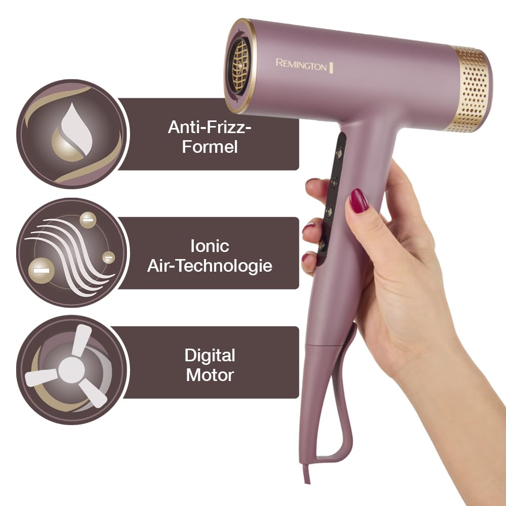 Remington AIRvive Hair Dryer, Brushless Digital Motor 110,000 RPM - EC8930