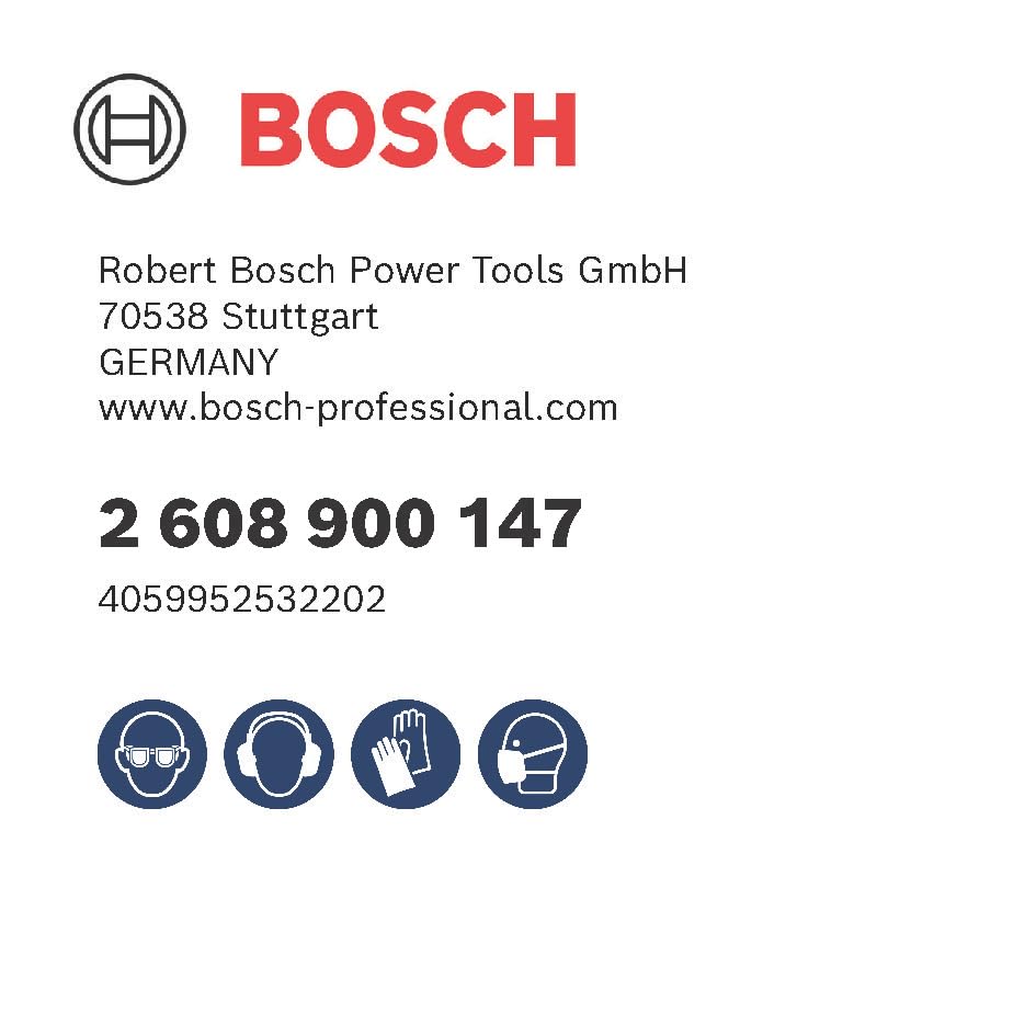 Bosch 1x EXPERT SDS plus-7X Hammer Drill, 22x400x450 mm - 2608900147