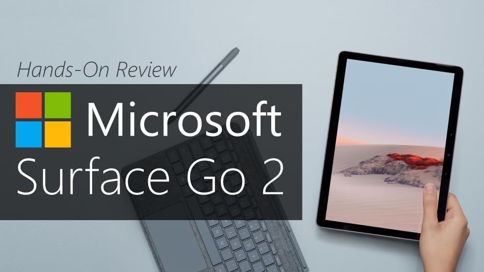 Microsoft Surface Go 2 Touchscreen Laptop M3-8100Y 8GB 128GB Win11(Renewed)